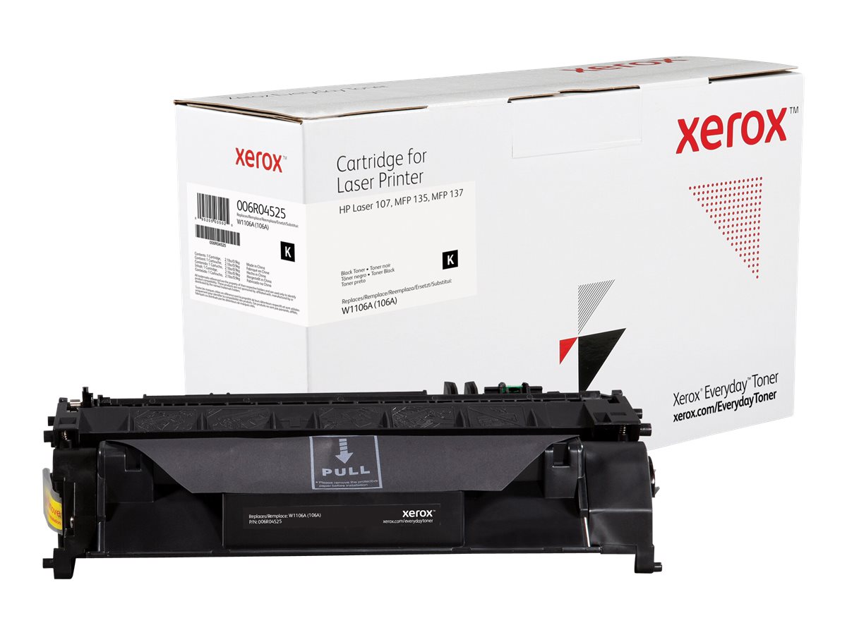 Xerox Everyday Tonerpatrone Kompatibel mit HP W1106A 1000 Seiten Schwarz