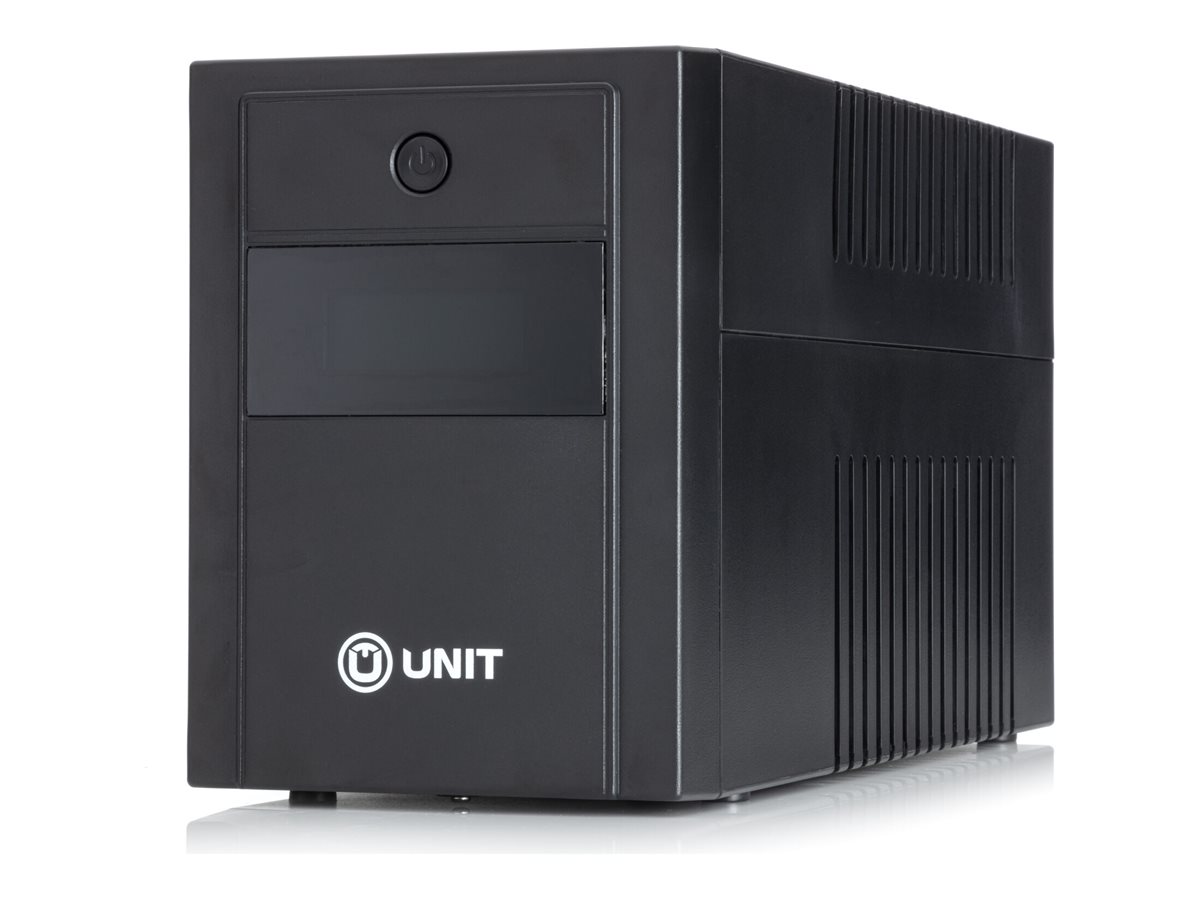 Unit UNIT RED 2200D Tower G2 2200 VA 1200 W Line-Interactive Schwarz