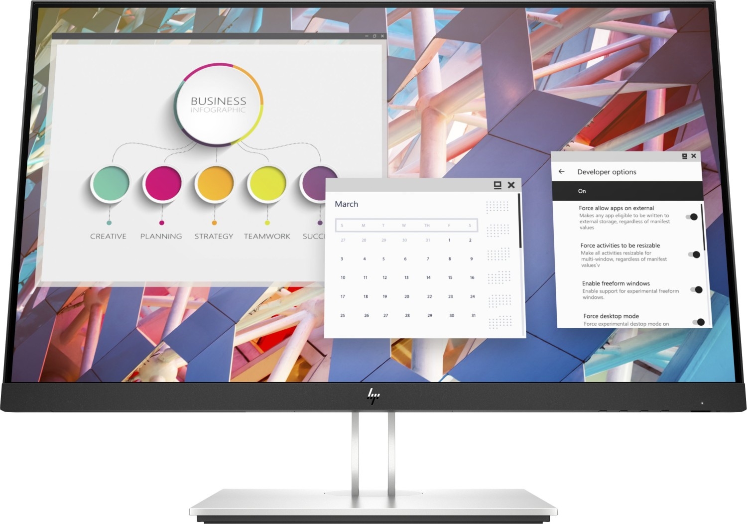 HP E24 G4 E-Series LED-Monitor (9VF99AA#ABB)