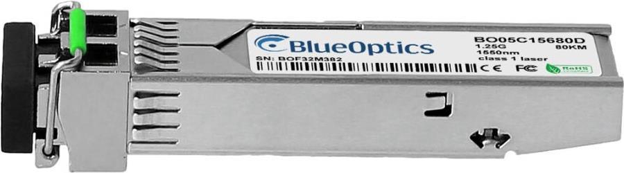 Hirschmann SFP1G-TR15H kompatibler BlueOptics© SFP Transceiver für Singlemode Gigabit Highspeed Datenübertragungen in Glasfaser Netzwerken. Unterstützt Gigabit Ethernet, Fibre Channel oder SONET/SDH Anwendungen in Switchen, Routern, Storage Systemen und ä (SFP1G-TR15H-BO)