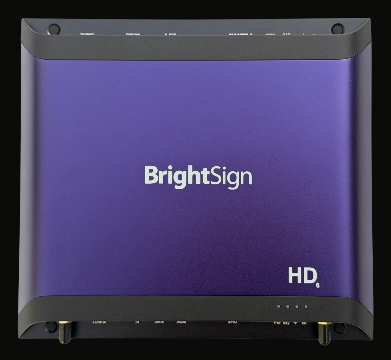 BrightSign HD6 HD1026 4K UHD Digital-Signage-Player Schwarz