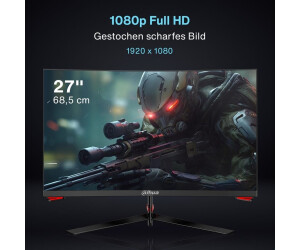 Dahua Monitor 27 Zoll 1920x1080p VA 165Hz Curved DHI-LM27-E230C-A5-V2 - Flachbildschirm (TFT/LCD) [Energieklasse E] (DHI-LM27-E230C-A5-V2)
