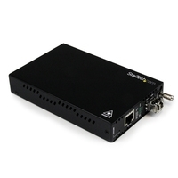 StarTech.com OAM Managed Gigabit Ethernet Fiber Media Converter MM LC 550,0m- Fiber media converter (ET91000LCOAM)