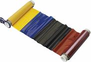 Brady, B85-R-158x60-KRBY-380P, Farbband, Schwarz/Rot/Blau/Gelb, 158mm x 60m, Farbfeldlänge 380mm, für BBP85 u. Powermark (013531)