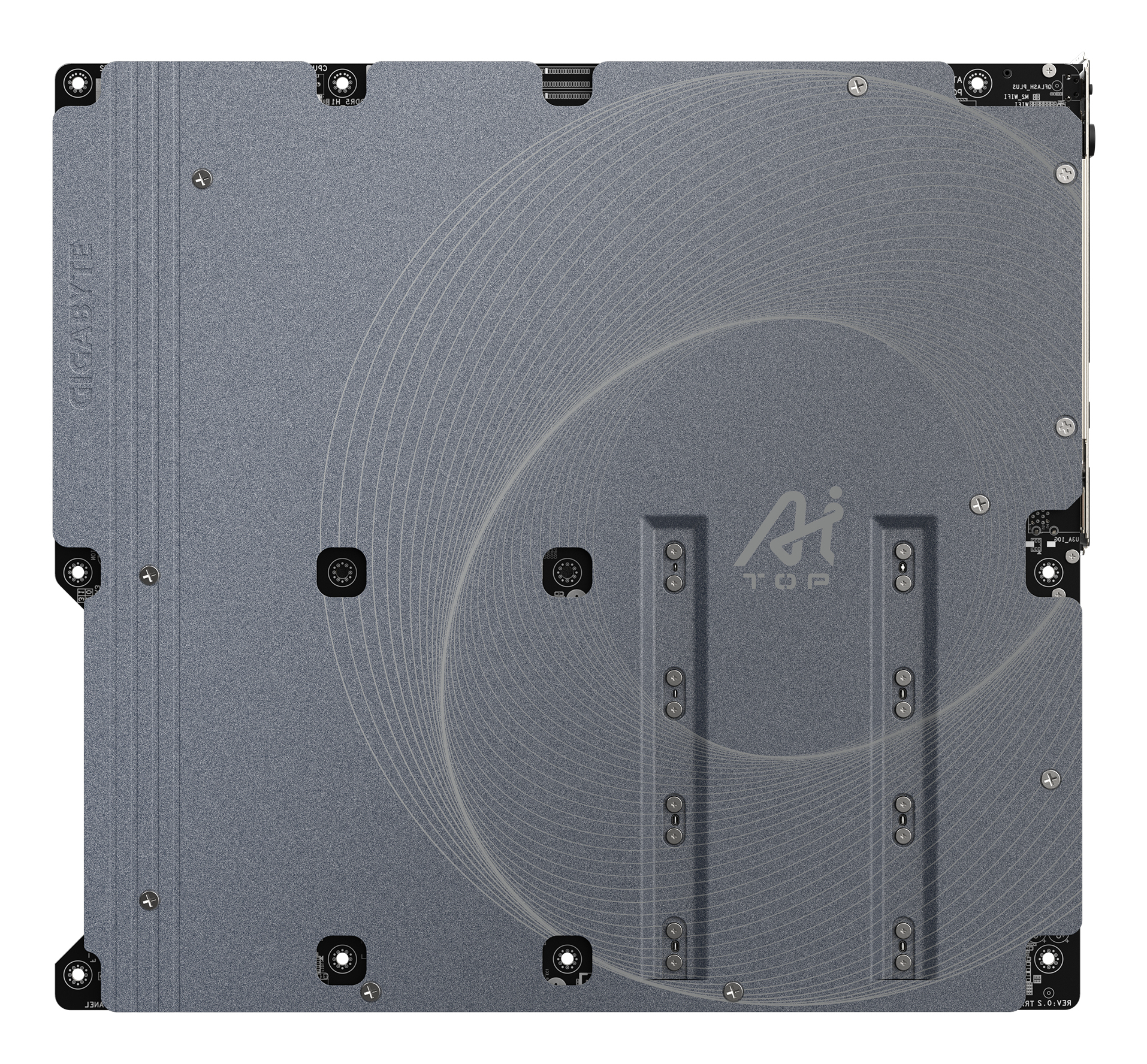 Gigabyte TRX50 AI TOP Mainboard E-ATX Sockel sTR5 DDR5 Schwarz