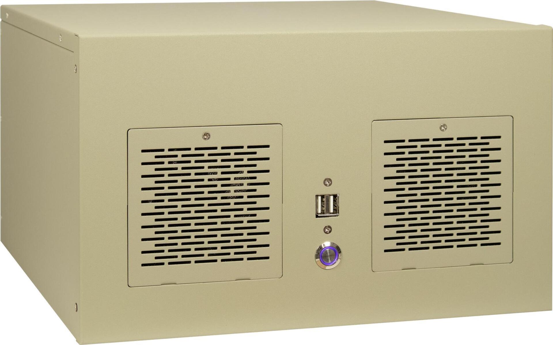 INTER-TECH IPC 4U-4129L integrierter Luftfilter 19 Z/ 48,26 cm 3x 5,25 ext. 8x 3,5 int. o. PSU (88887313)