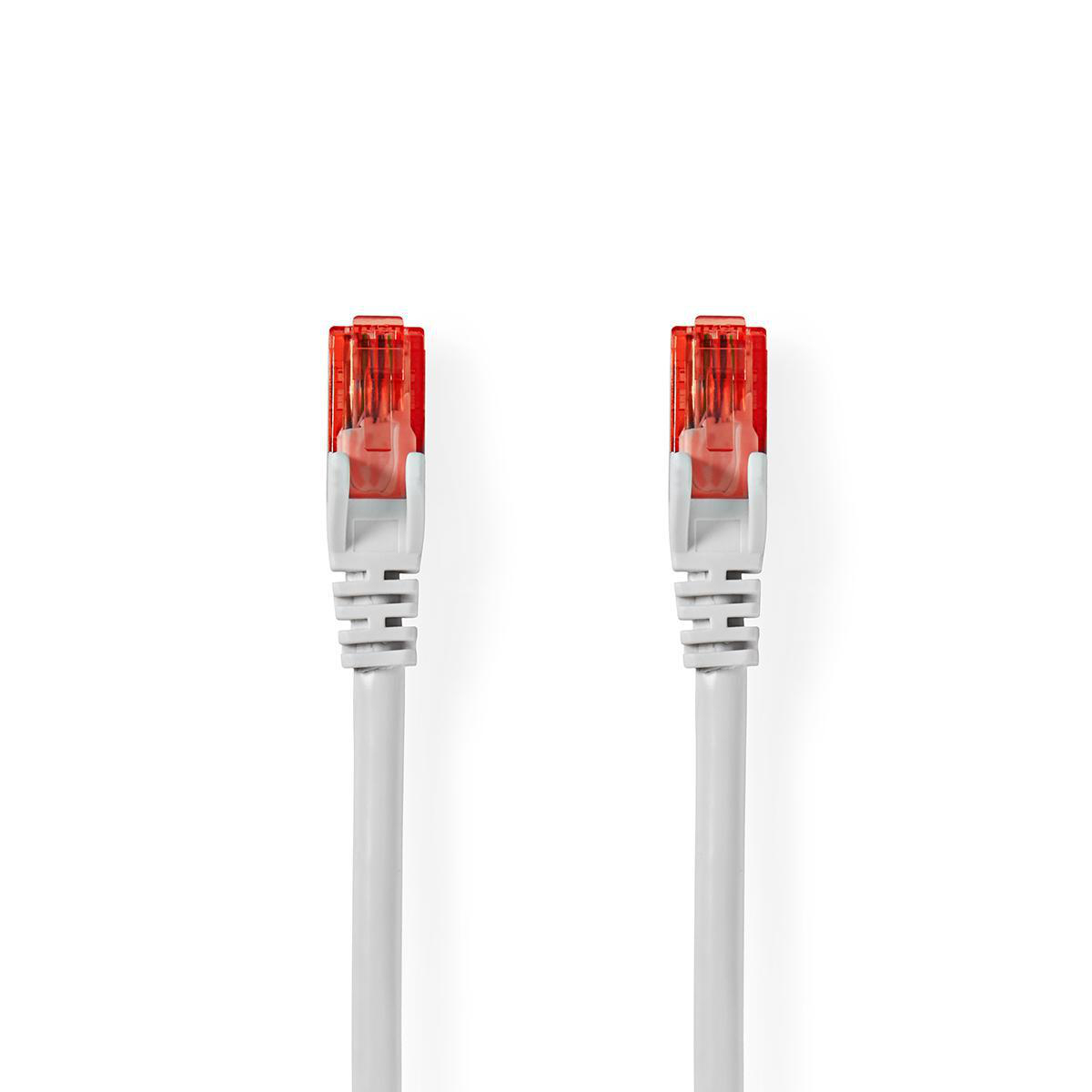 Nedis CAT 6 Netzwerkkabel 3 m RJ-45 Weiß