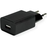 VALUE USB QC3.0 Charger mit Euro-Stecker, 1 Port, 18W (19.99.1092)
