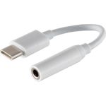 S/CONN maximum connectivity USB C Audio Adapter, analog, weiß (14-05020)