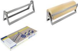 RAADHUIS Packpapier-Abroller für 750 mm Rollenbreite aus Metall, stabiler Sockel, max. Rollendurchm.: 260 mm, - 1 Stück (RD-351199)