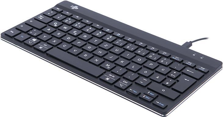 R-Go Compact Break Ergonomische Tastatur (RGOCODEWDBL)