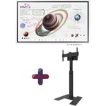 Samsung Flip Pro WM65B Flipchart 165 cm 65 Zoll inkl. Neomounts FL45S-825BL1 Standfüße & Tray CY-TF65BBC (LH65WMBWBGCXEN+FL45S-825BL1)
