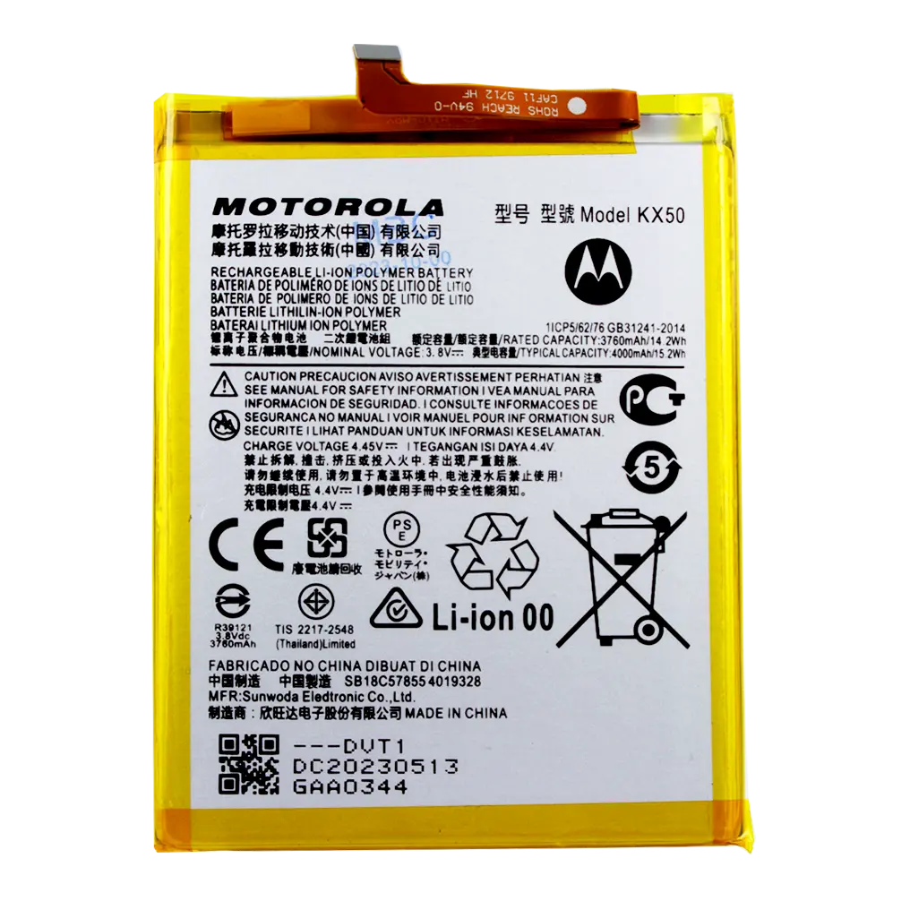 Motorola Li-Polymer Akku KX50 für Motorola Moto G Pro (SB18C57819)