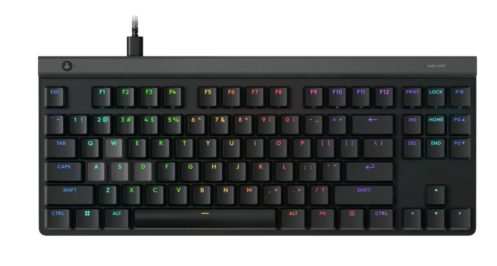 Logitech G515 RAPID TKL Low-Profile Gaming Tastatur AZERTY Schwarz FRA 920-013858