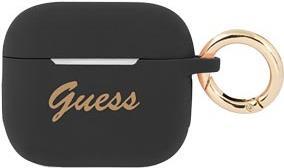 Guess Silicone Cover Vintage für Apple Airpods 3 - black (GUA3SSSK)