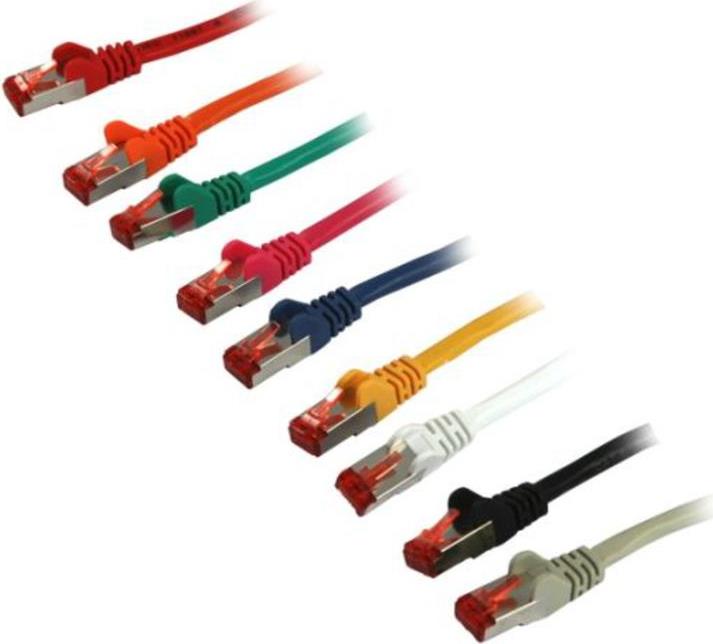 Patchkabel RJ45,CAT6 250Mhz, 1,0m grau,PIMF(S-STP), LSOH, S (S216022)