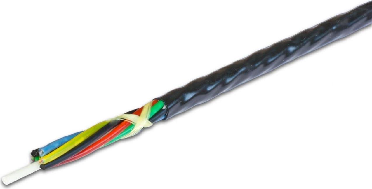 Lightwin Minikabel mit HDPE Mantel, 12 bis 288 Fasern, A-DQ(ZN)2Y HDPE, G.657.A1 LWL Kabel (LTMC 96 A1DIN8X12H MW)