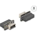 Delock USB 5 Gbps Adapter Pfostenbuchse zu intern Typ-E Key A Buchse (67238)