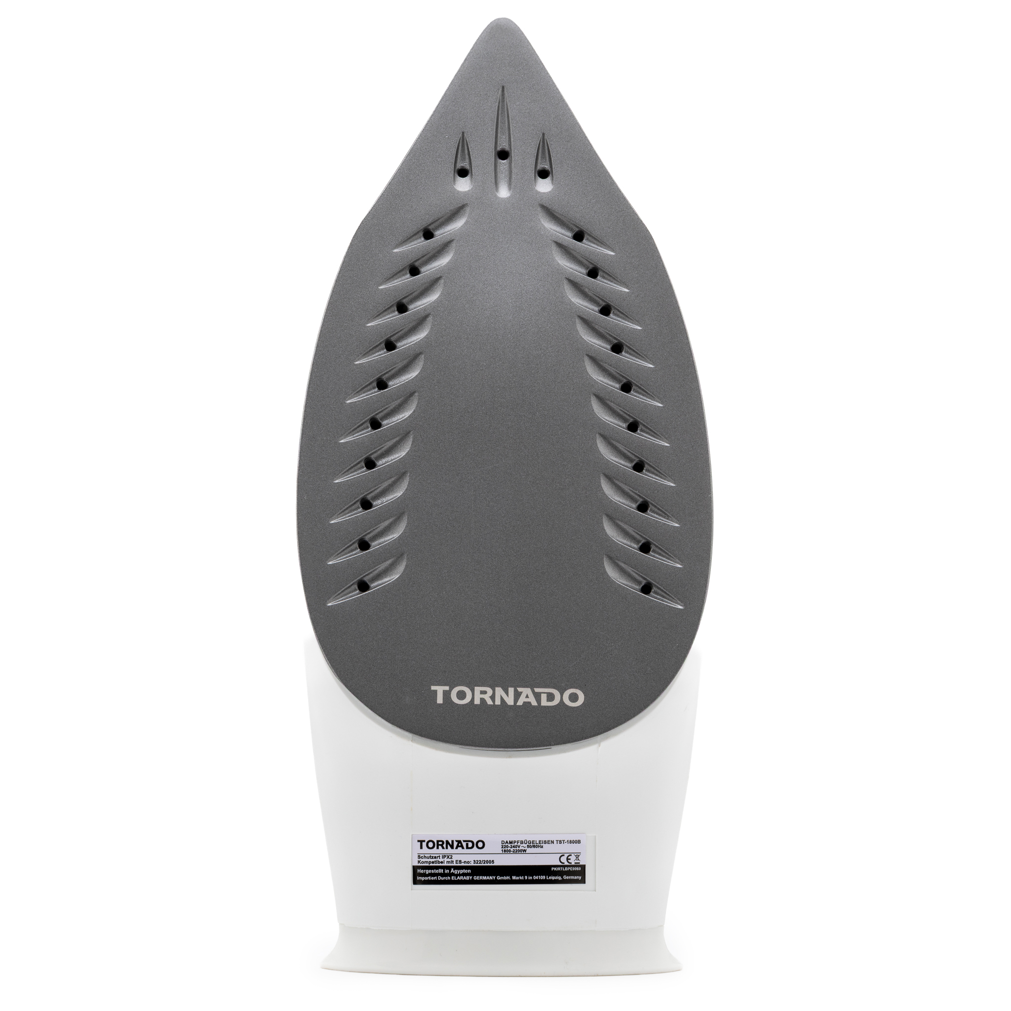 Tornado Dampfbügeleisen TST-1800B 1800 W Teflon-Bügelsohle Blau/Weiß