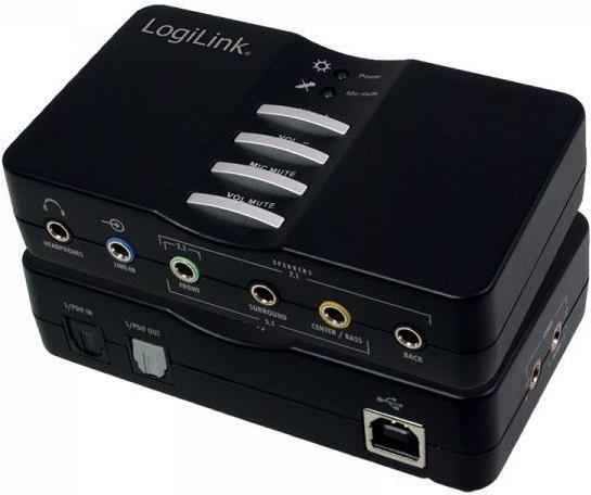LogiLink USB Sound Box Dolby 7.1 Externe Soundkarte