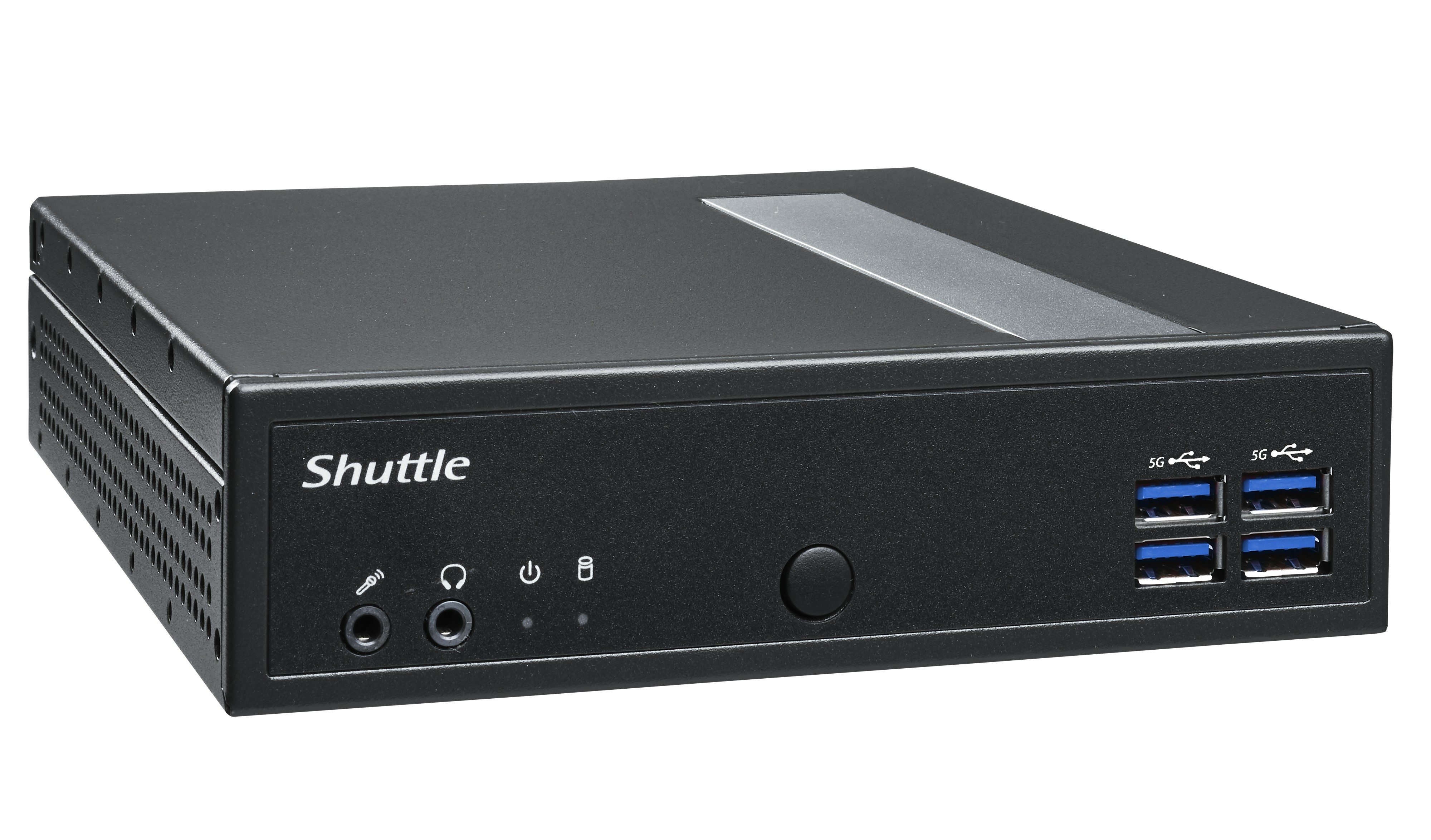 Shuttle XPC slim DL40N Barebone Intel N150 DDR5 Schwarz