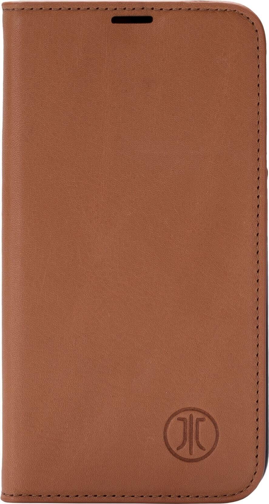 JT Berlin Echtleder BookCase Tegel| Apple iPhone 16| cognac| 11062 (11062)