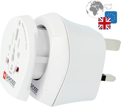 Skross 1.500231-E Reiseadapter CO W to UK2 (1.500231-E)