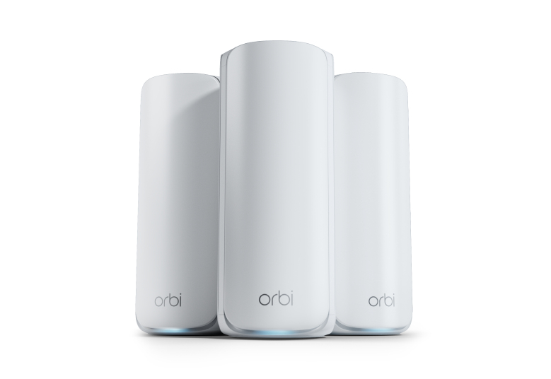 NETGEAR Orbi 770 Series RBE773 - WLAN-System - Wi-Fi 7 Weiß