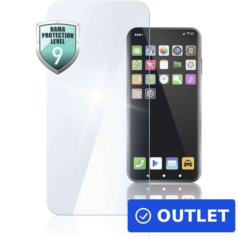 Hama Echtglas-Displayschutz Premium Crystal Glass für Huawei P40 Lite (00188627) (B-Ware)