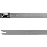 HellermannTyton 111-94209 MBT20H-316-SS-NA-L1 Kabelbinder 521 mm Silber mit Kugelverschluss 1 St. (111-94209)