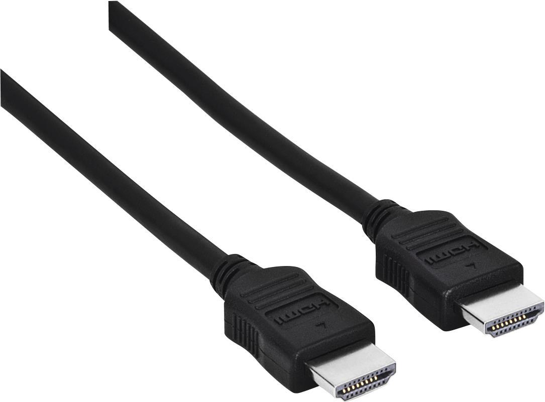 Hama 00205000 HDMI-Kabel 1,5 m HDMI Typ A (Standard) Schwarz (00205000)