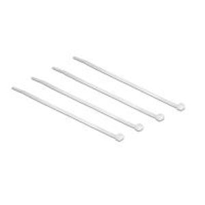 Delock Kabelbinder transparent L 100 x B 2,5 mm 100 Stück (18605)