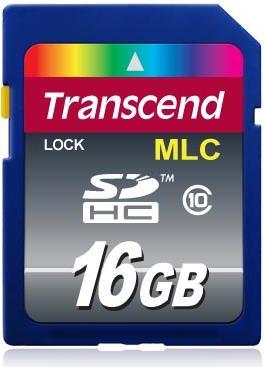 Transcend Flash-Speicherkarte (TS16GSDHC10M)