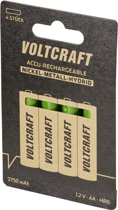 VOLTCRAFT HR6 SE Mignon (AA)-Akku NiMH 2750 mAh 1.2 V 4 St. (VC-12322235)