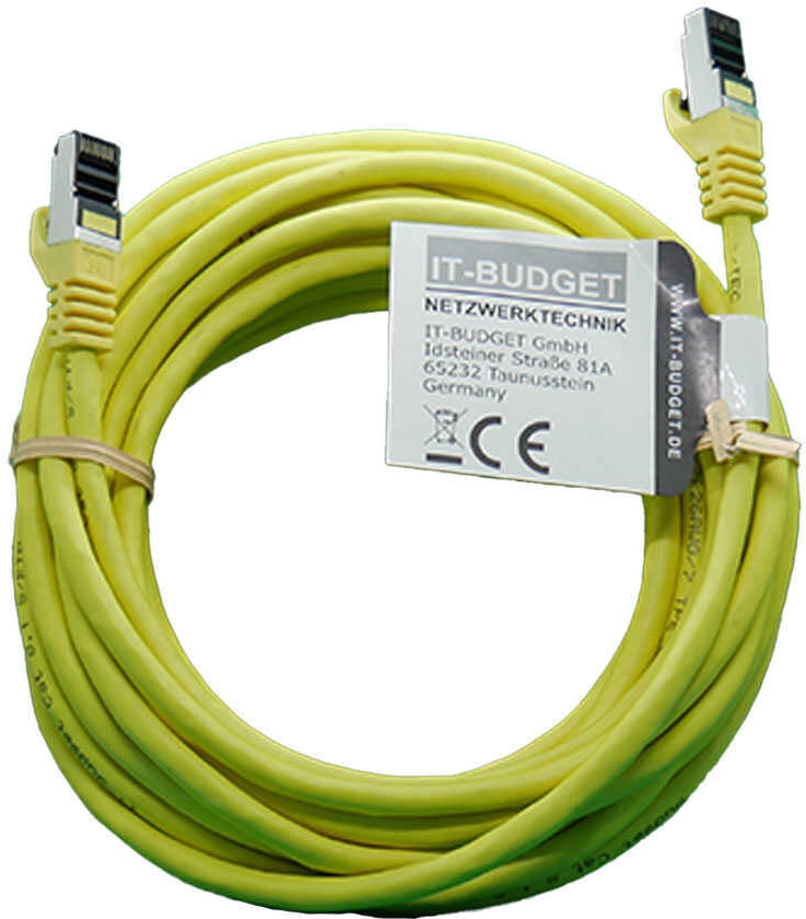 IT-BUDGET Vollkupfer Premium Patchkabel (90ITBFLEX81PK5Y)