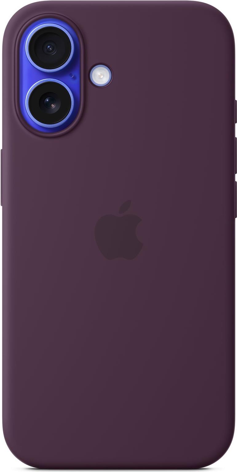 APPLE IPHONE16 SILICONE CASE WITH MAGSAFE - PLUM (MYY43ZM/A)