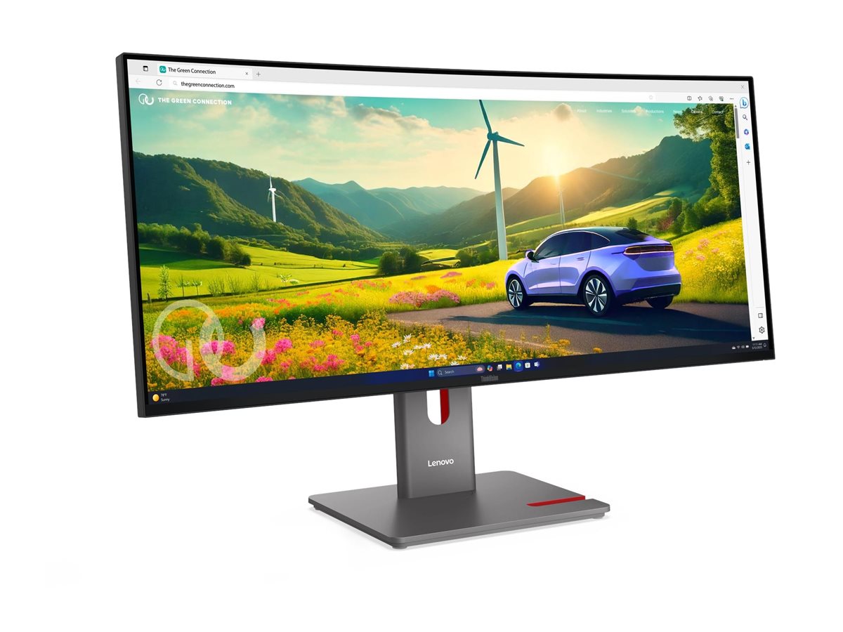 Lenovo ThinkVision P34WD-40 34" Curved UWQHD Monitor (64ADGAR1EU)