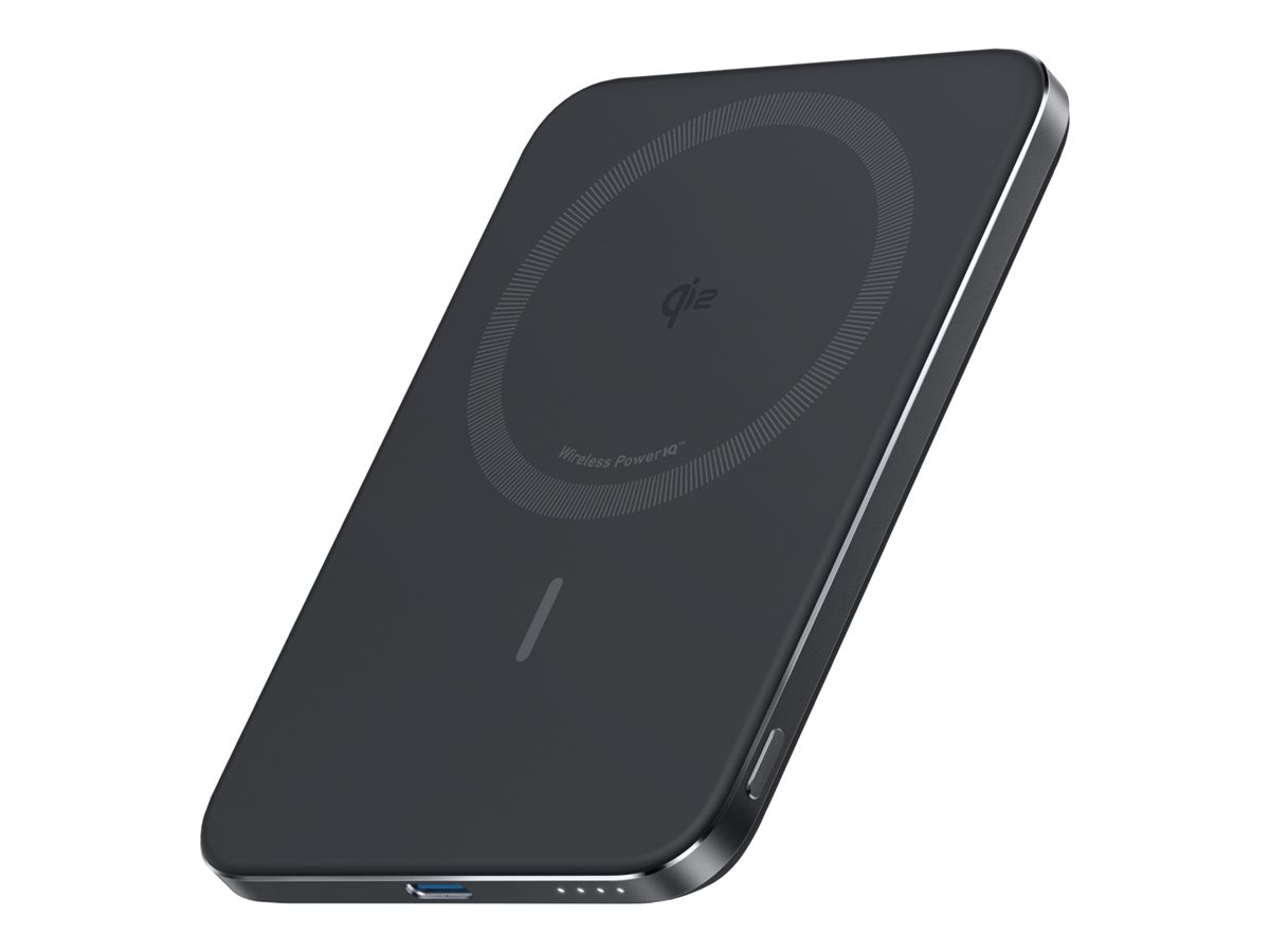 Anker MagGo 5000 mAh 20 W Induktive Power Bank Schwarz