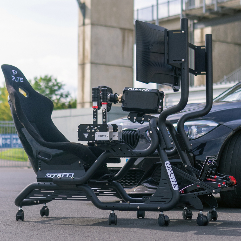 Oplite Feststellbare Lenkrollen für GTR S8 / S8 Elite Schwarz