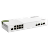 QNAP QSW-M2108R-2C - Switch - managed - 8 x 2.5GBase-T + 2 x combo 10 Gigabit SFP+/RJ-45 - Desktop, an Rack montierbar
