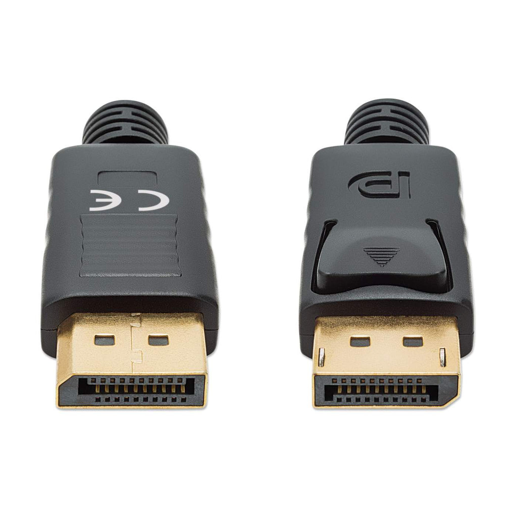 Manhattan DisplayPort 1.4 Kabel 8K@60Hz / 4K@120Hz, 2 m, Schwarz