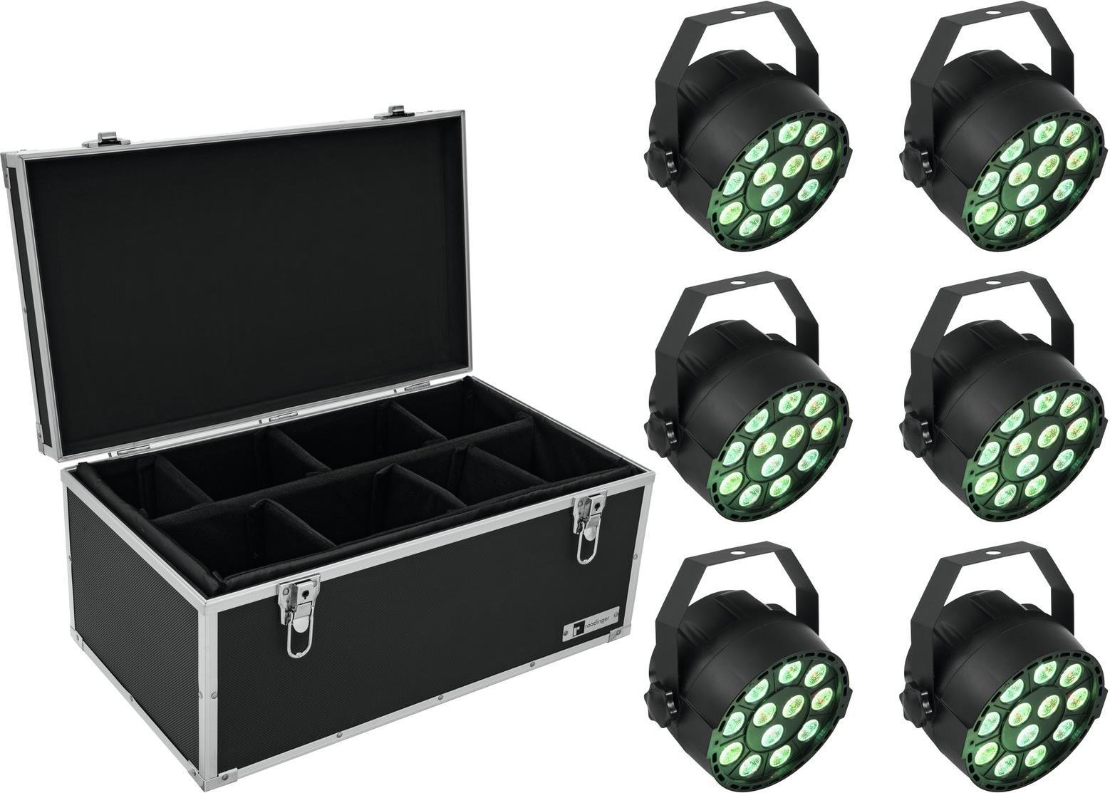 EUROLITE Set 6x LED PARty TCL Spot + Case TDV-1 (20000627)