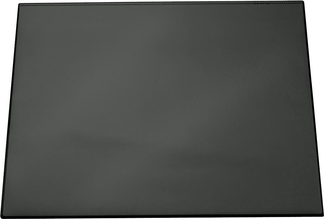 DURABLE Schreibunterlage, 650 x 520 mm, schwarz mit transparenter Abdeckung, rutschfest (7203-01)