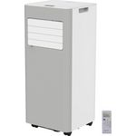 Sygonix SY-6904452 Mobiles Klimagerät EEK A 1005 W 18 m² Weiß Grau