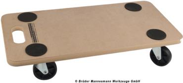 Brüder Mannesmann M00970 Möbel-Transportroller MDF Platte Traglast (max.): 200 kg (M00970)
