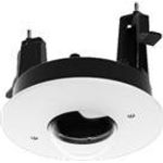 Verkada ACC-MNT-MREC-1 Mini Unterputz-Deckenhalterung für Indoor Mini Dome Kameras Schwarz/Weiß