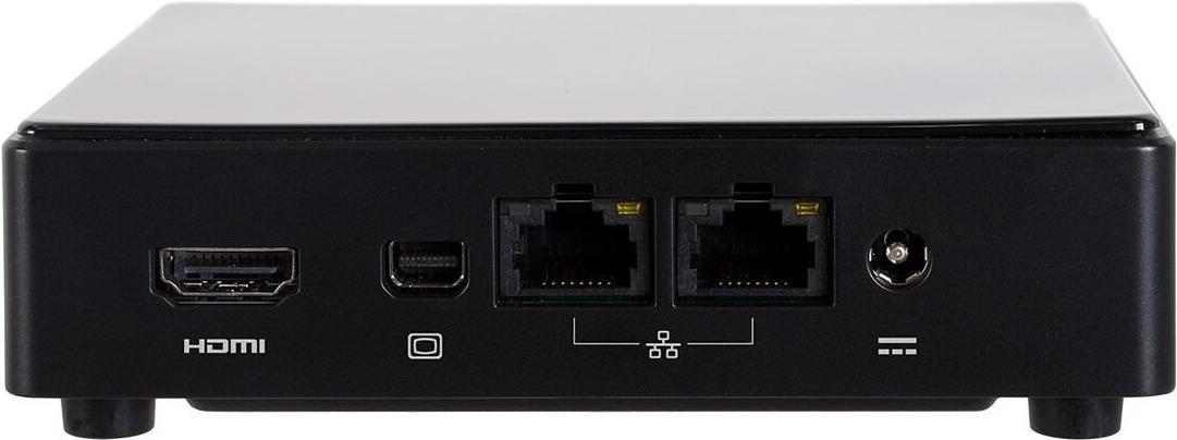 ECS LIVA Z3 Plus Barebone Core i3-10110U 2,1 GHz Schwarz