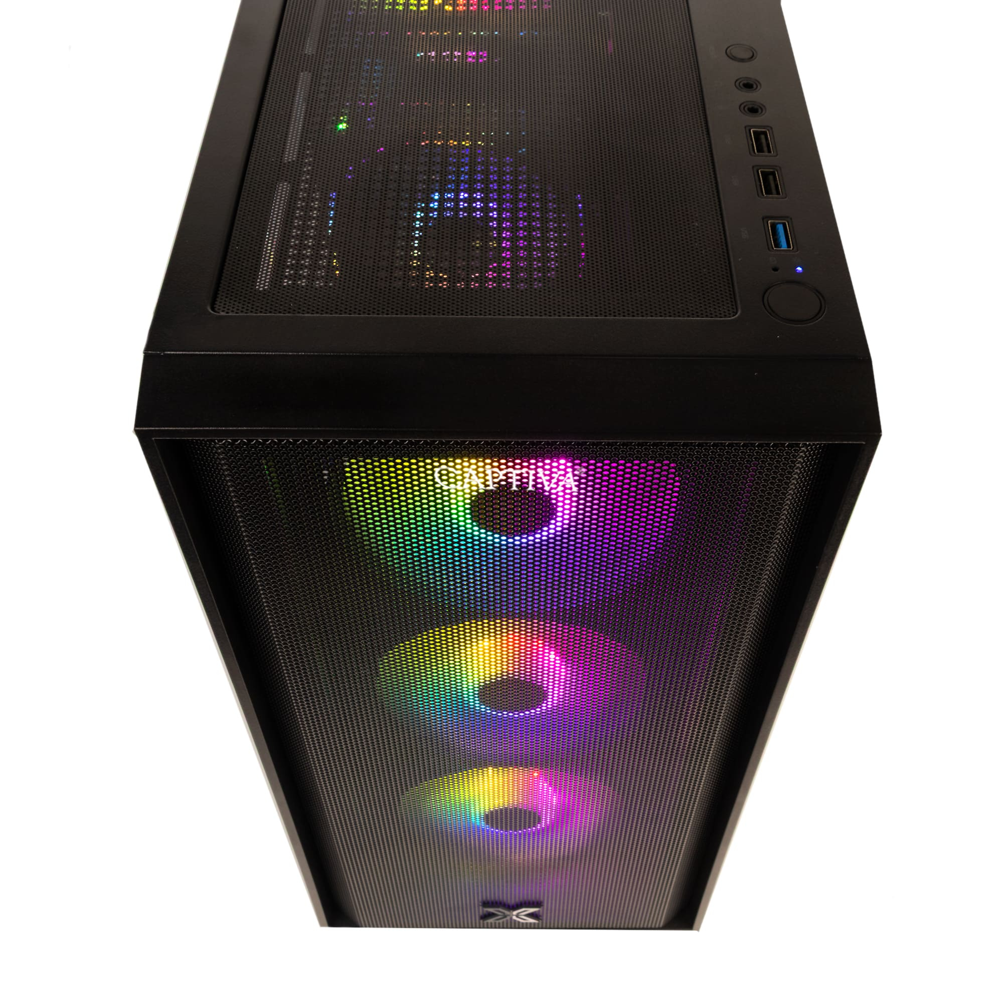 CAPTIVA Power Starter R94-679 Desktop-PC AMD Ryzen 7 5700G 32 GB RAM 2 TB SSD WLAN Windows 11 Home Schwarz