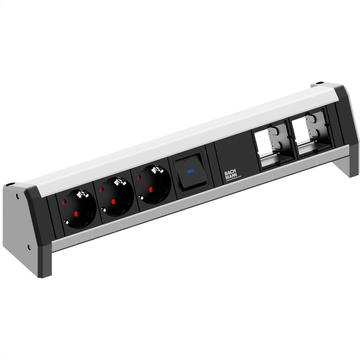 Bachmann Desk 1 Steckdosenleiste Schwarz