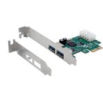 EXSYS GmbH PCIe USB 3.2 Gen 1 Karte mit 2 Ports (NEC Chip-Set) (EX-11042)